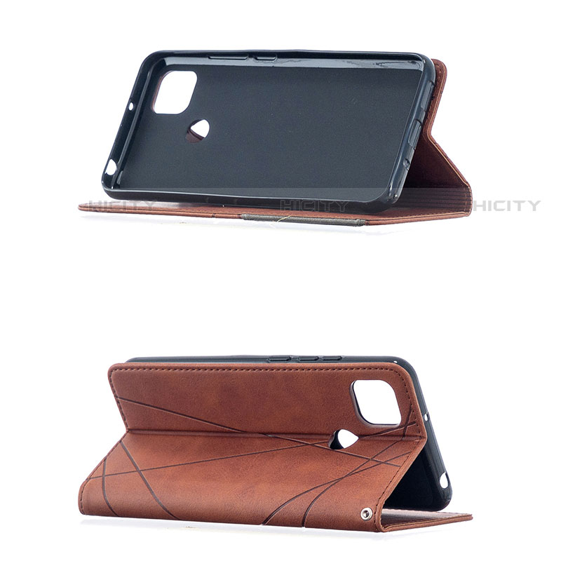 Funda de Cuero Cartera con Soporte Carcasa L02 para Xiaomi Redmi 9C