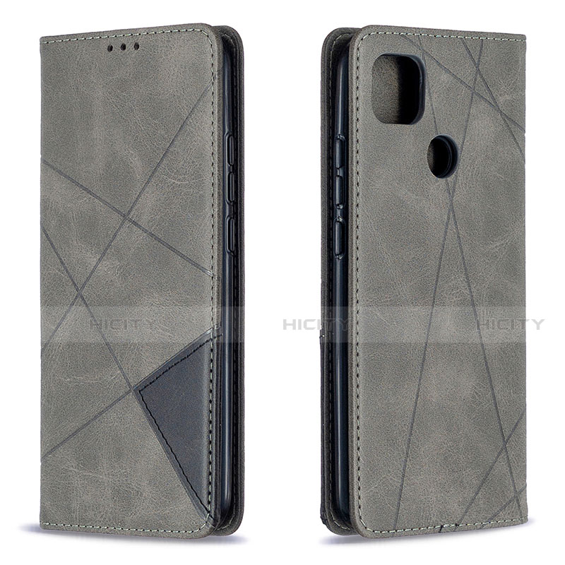 Funda de Cuero Cartera con Soporte Carcasa L02 para Xiaomi Redmi 9C NFC