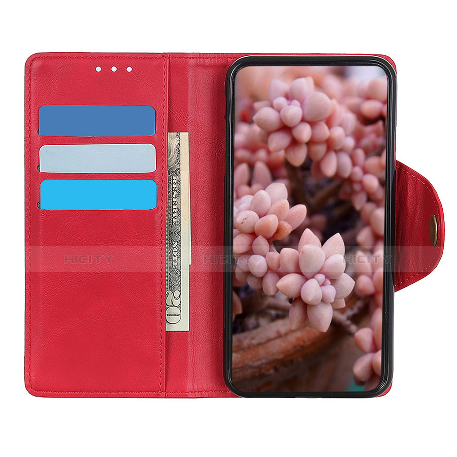 Funda de Cuero Cartera con Soporte Carcasa L02 para Xiaomi Redmi Note 9 Pro Max