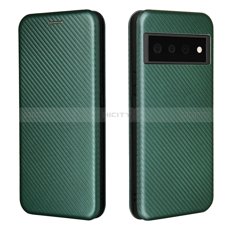 Funda de Cuero Cartera con Soporte Carcasa L02Z para Google Pixel 6 5G