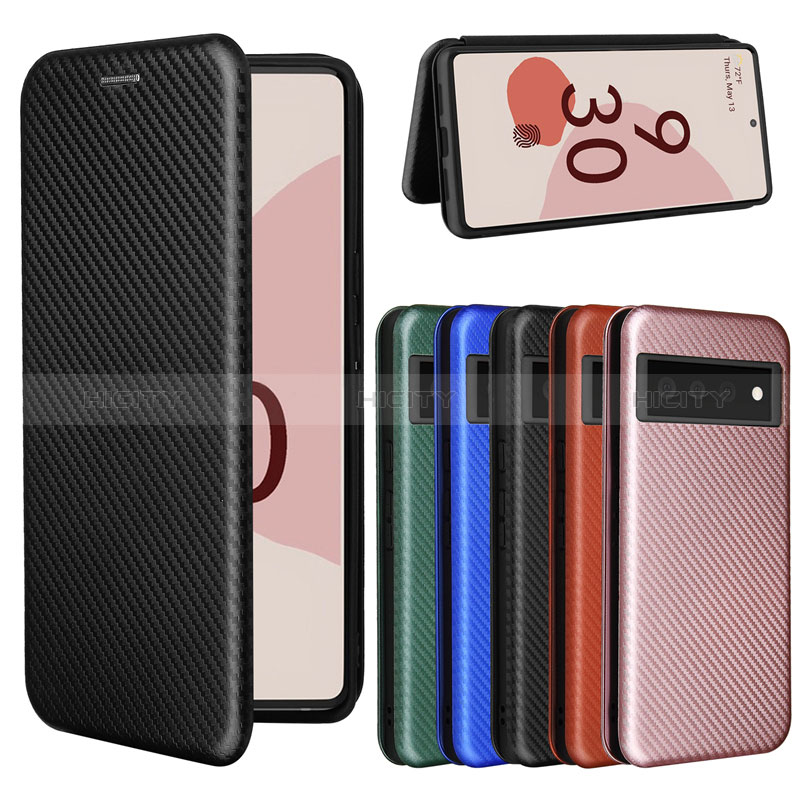 Funda de Cuero Cartera con Soporte Carcasa L02Z para Google Pixel 6 5G