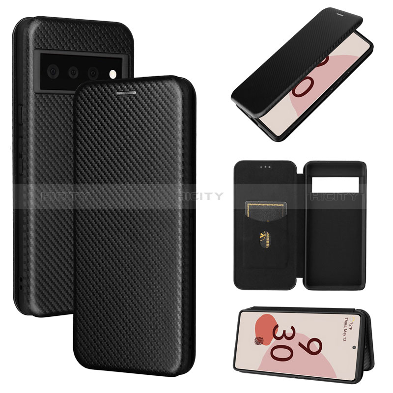 Funda de Cuero Cartera con Soporte Carcasa L02Z para Google Pixel 6 5G