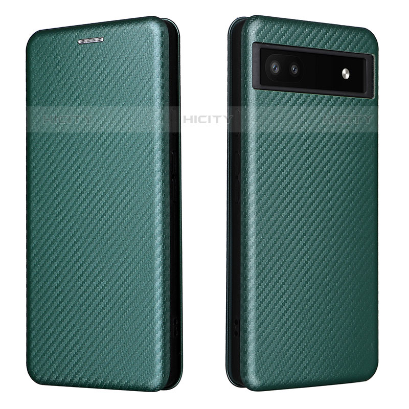 Funda de Cuero Cartera con Soporte Carcasa L02Z para Google Pixel 6a 5G