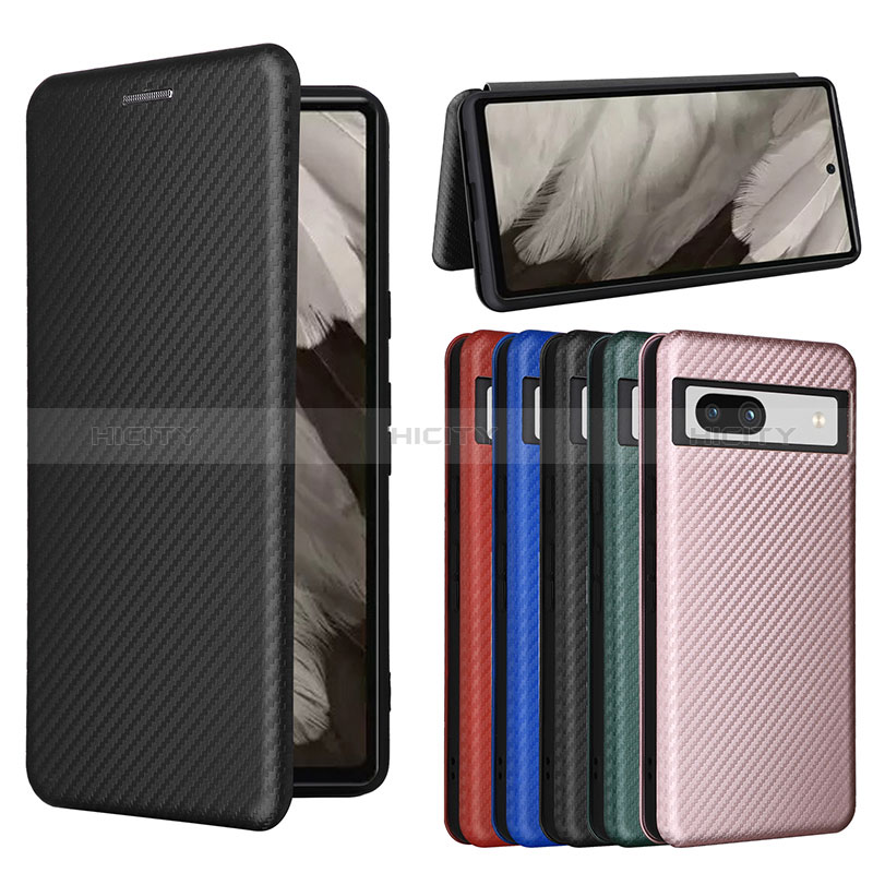 Funda de Cuero Cartera con Soporte Carcasa L02Z para Google Pixel 7a 5G