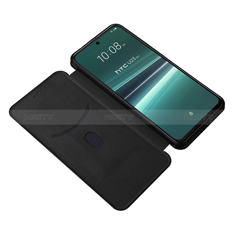 Funda de Cuero Cartera con Soporte Carcasa L02Z para HTC U23 5G