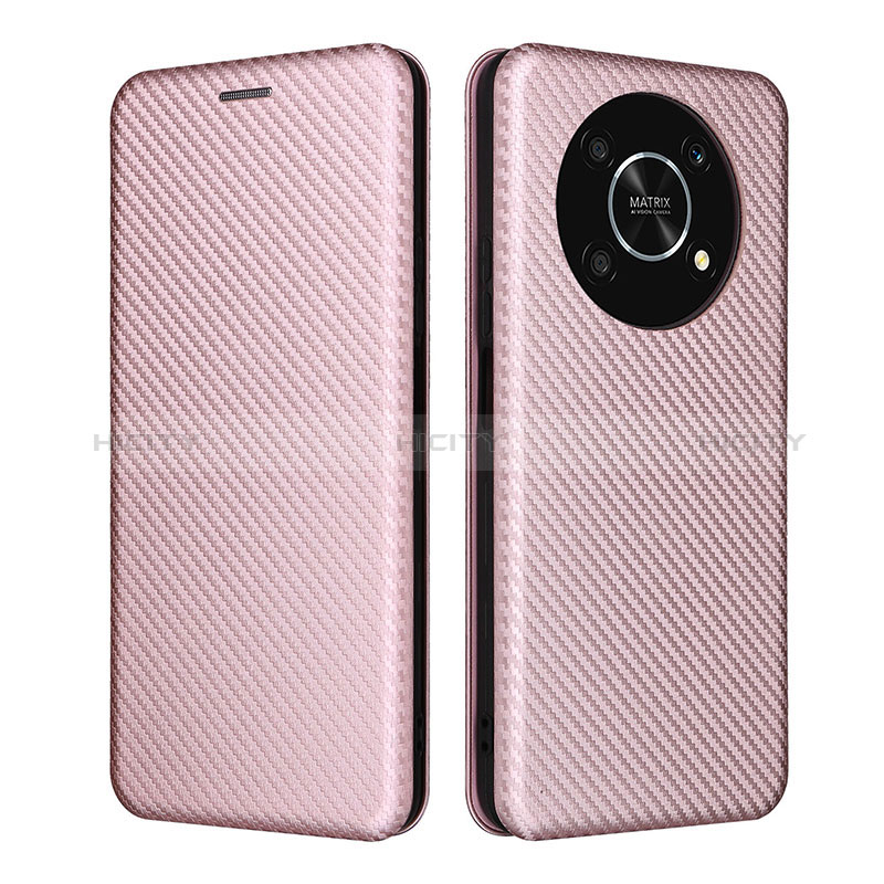 Funda de Cuero Cartera con Soporte Carcasa L02Z para Huawei Honor X9 5G