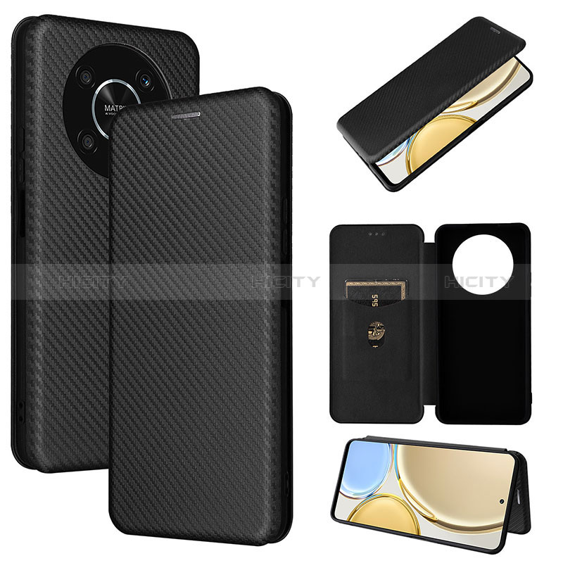 Funda de Cuero Cartera con Soporte Carcasa L02Z para Huawei Honor X9 5G