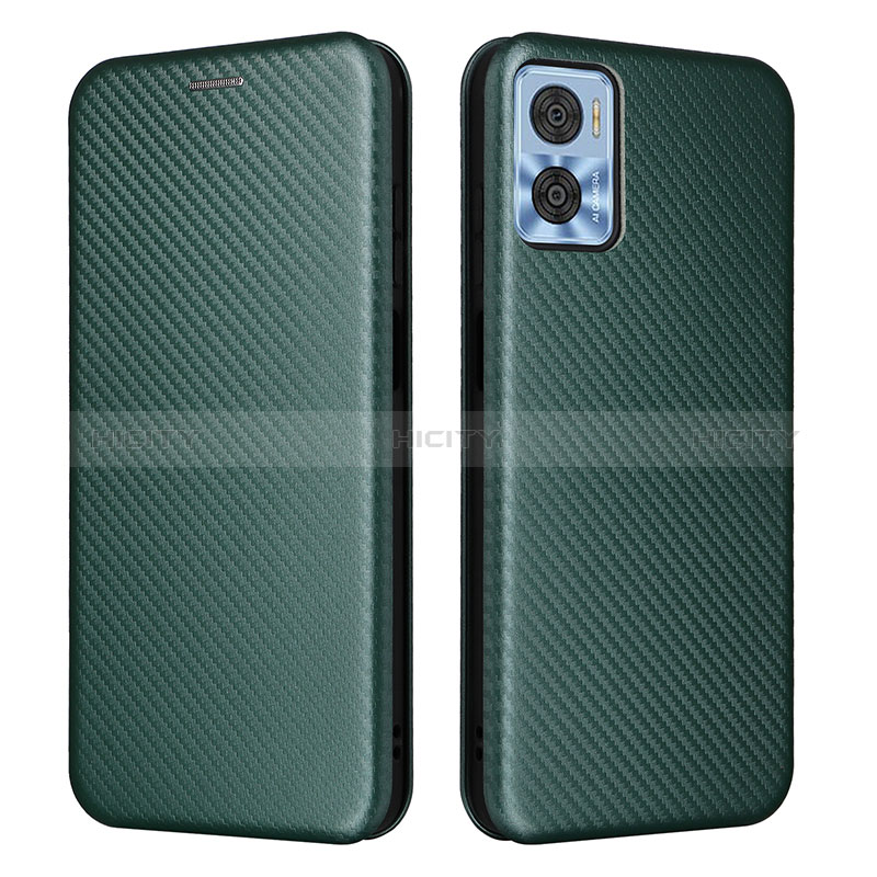 Funda de Cuero Cartera con Soporte Carcasa L02Z para Motorola Moto E22