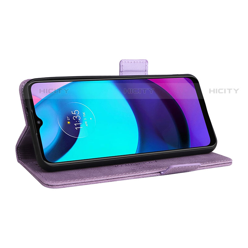 Funda de Cuero Cartera con Soporte Carcasa L02Z para Motorola Moto E30