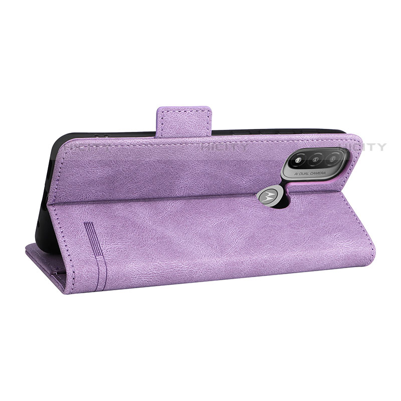 Funda de Cuero Cartera con Soporte Carcasa L02Z para Motorola Moto E30