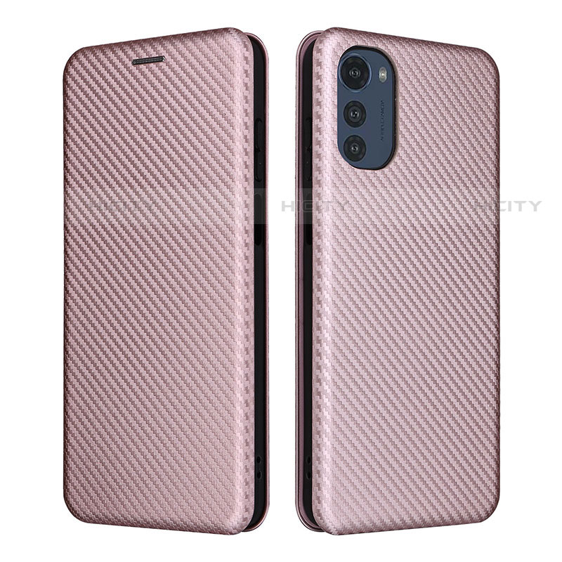 Funda de Cuero Cartera con Soporte Carcasa L02Z para Motorola Moto E32