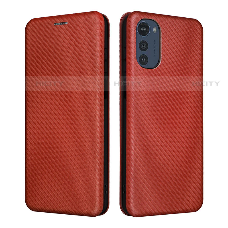 Funda de Cuero Cartera con Soporte Carcasa L02Z para Motorola Moto E32