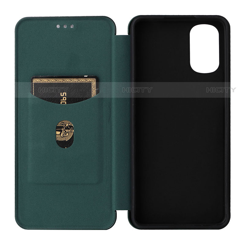 Funda de Cuero Cartera con Soporte Carcasa L02Z para Motorola Moto E32