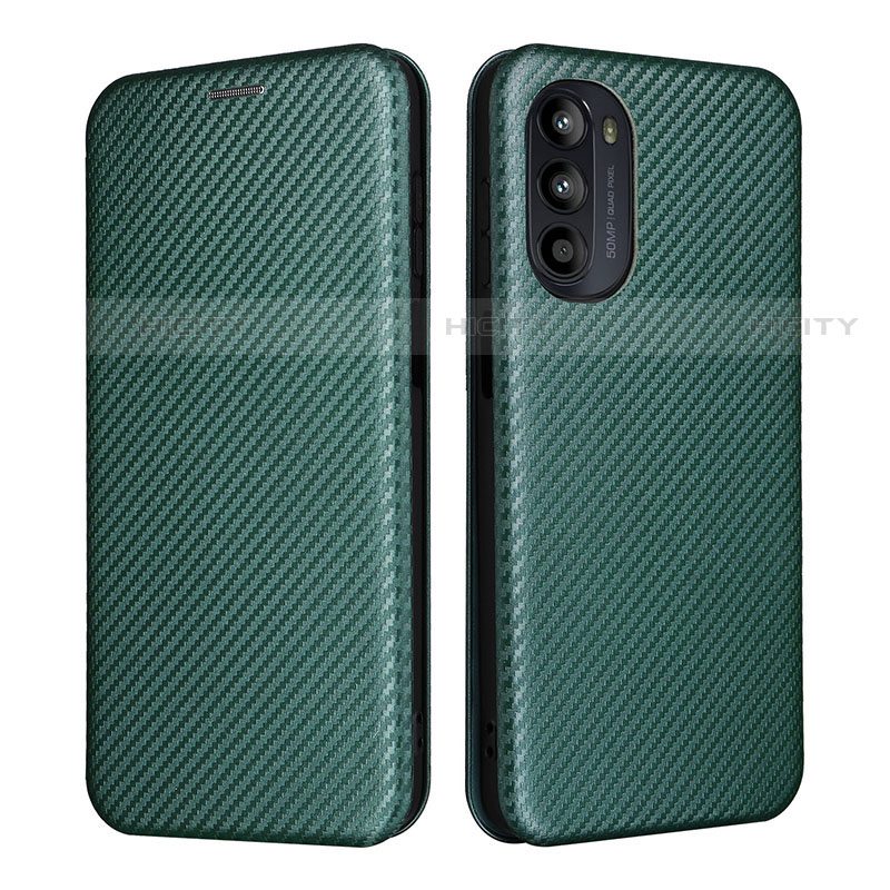 Funda de Cuero Cartera con Soporte Carcasa L02Z para Motorola Moto Edge (2022) 5G