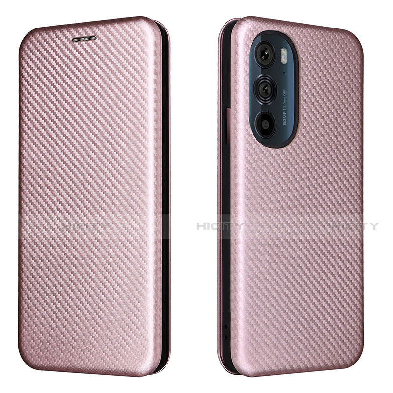 Funda de Cuero Cartera con Soporte Carcasa L02Z para Motorola Moto Edge 30 Pro 5G