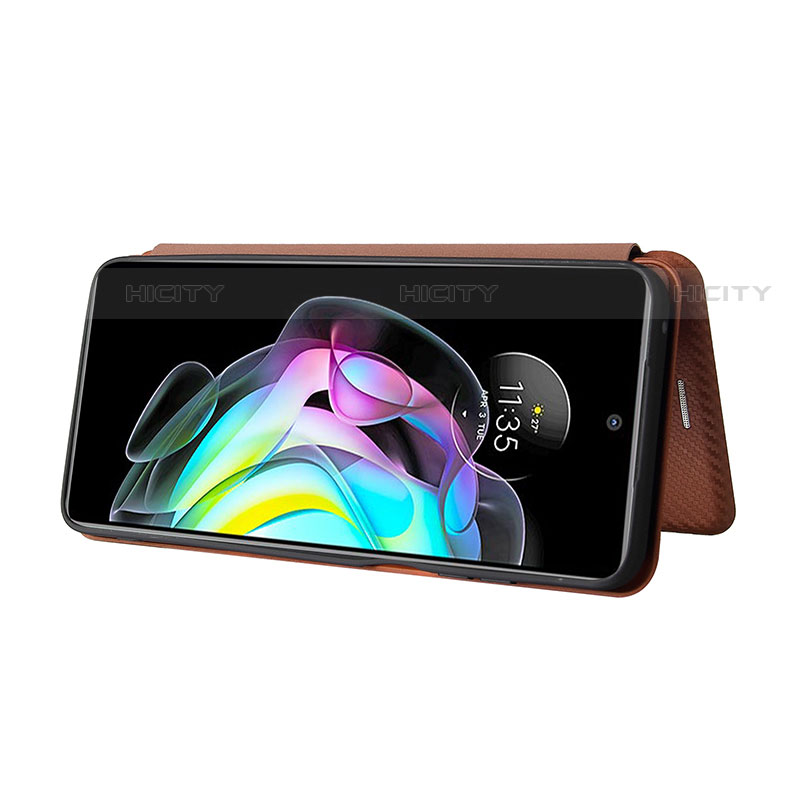 Funda de Cuero Cartera con Soporte Carcasa L02Z para Motorola Moto Edge Lite 5G