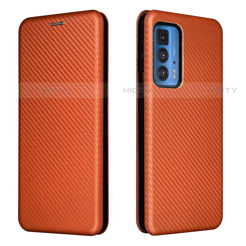 Funda de Cuero Cartera con Soporte Carcasa L02Z para Motorola Moto Edge S Pro 5G