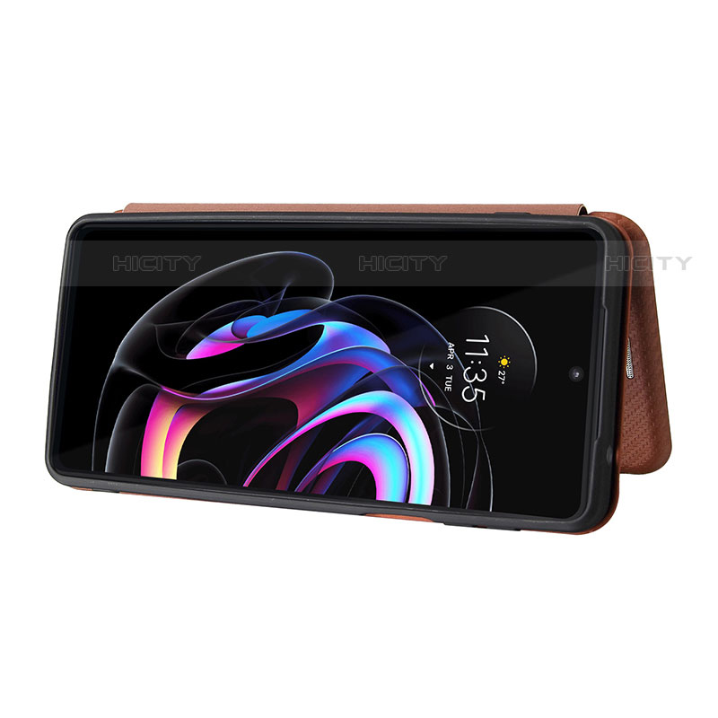 Funda de Cuero Cartera con Soporte Carcasa L02Z para Motorola Moto Edge S Pro 5G