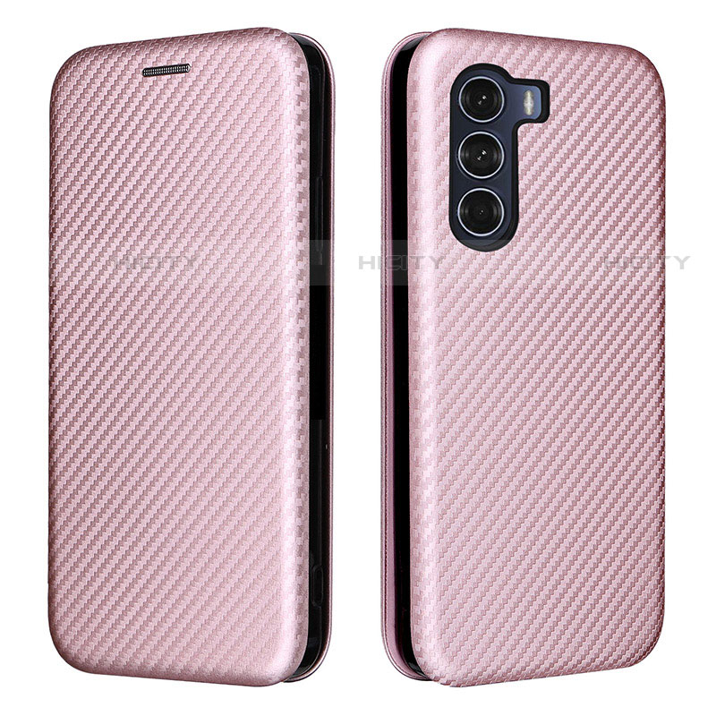 Funda de Cuero Cartera con Soporte Carcasa L02Z para Motorola Moto Edge S30 5G