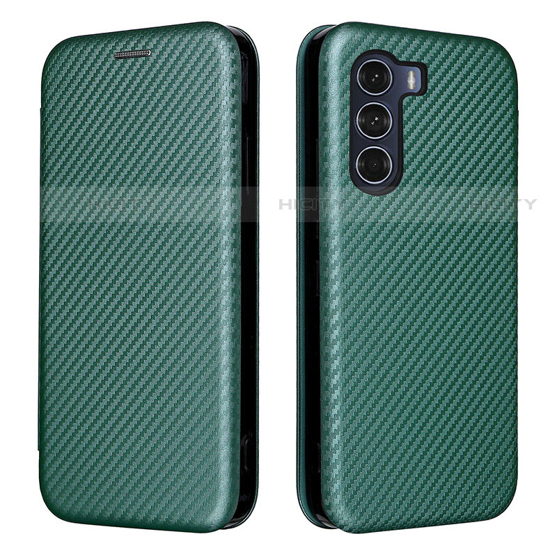 Funda de Cuero Cartera con Soporte Carcasa L02Z para Motorola Moto Edge S30 5G