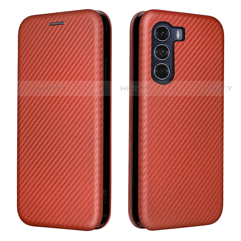 Funda de Cuero Cartera con Soporte Carcasa L02Z para Motorola Moto Edge S30 5G