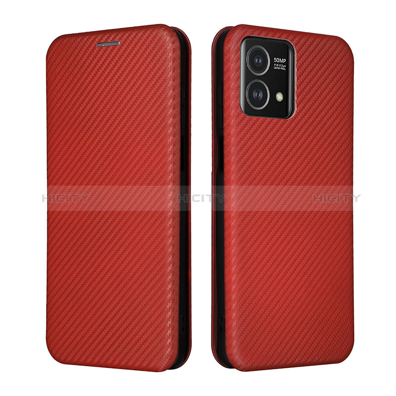 Funda de Cuero Cartera con Soporte Carcasa L02Z para Motorola Moto G Stylus (2023) 4G Marron