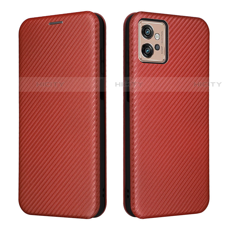 Funda de Cuero Cartera con Soporte Carcasa L02Z para Motorola Moto G32