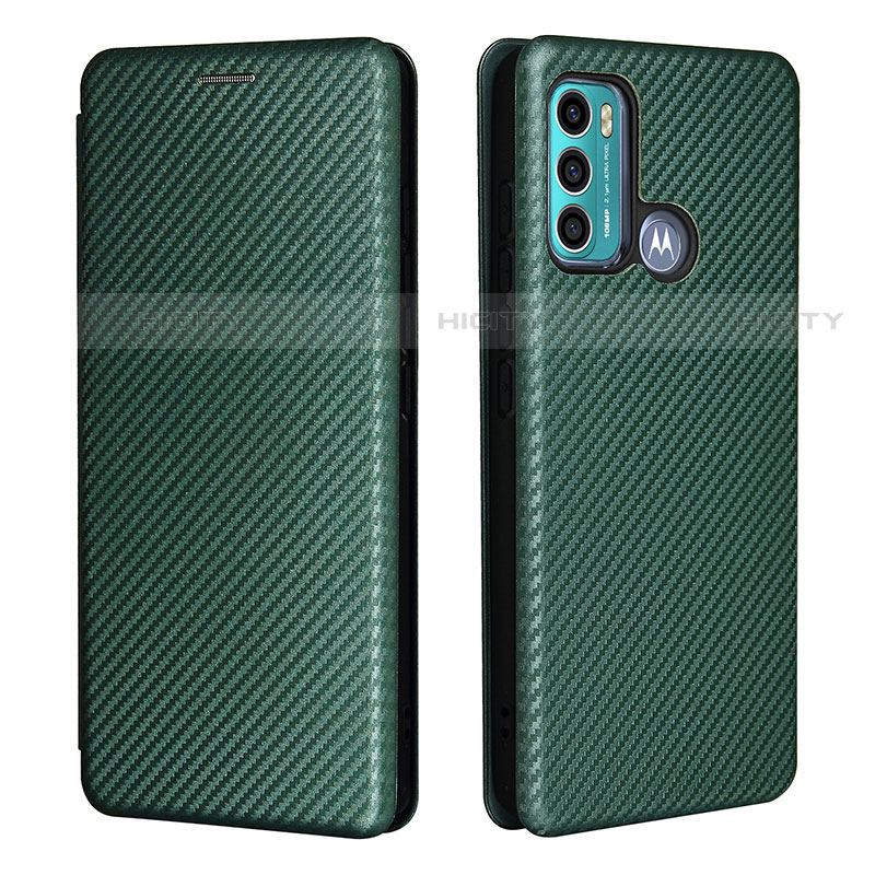 Funda de Cuero Cartera con Soporte Carcasa L02Z para Motorola Moto G40 Fusion