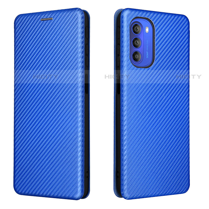 Funda de Cuero Cartera con Soporte Carcasa L02Z para Motorola Moto G51 5G