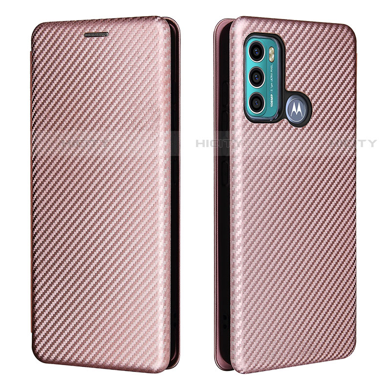 Funda de Cuero Cartera con Soporte Carcasa L02Z para Motorola Moto G60