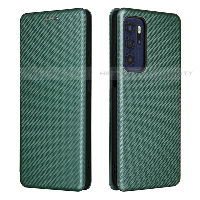 Funda de Cuero Cartera con Soporte Carcasa L02Z para Motorola Moto G60s