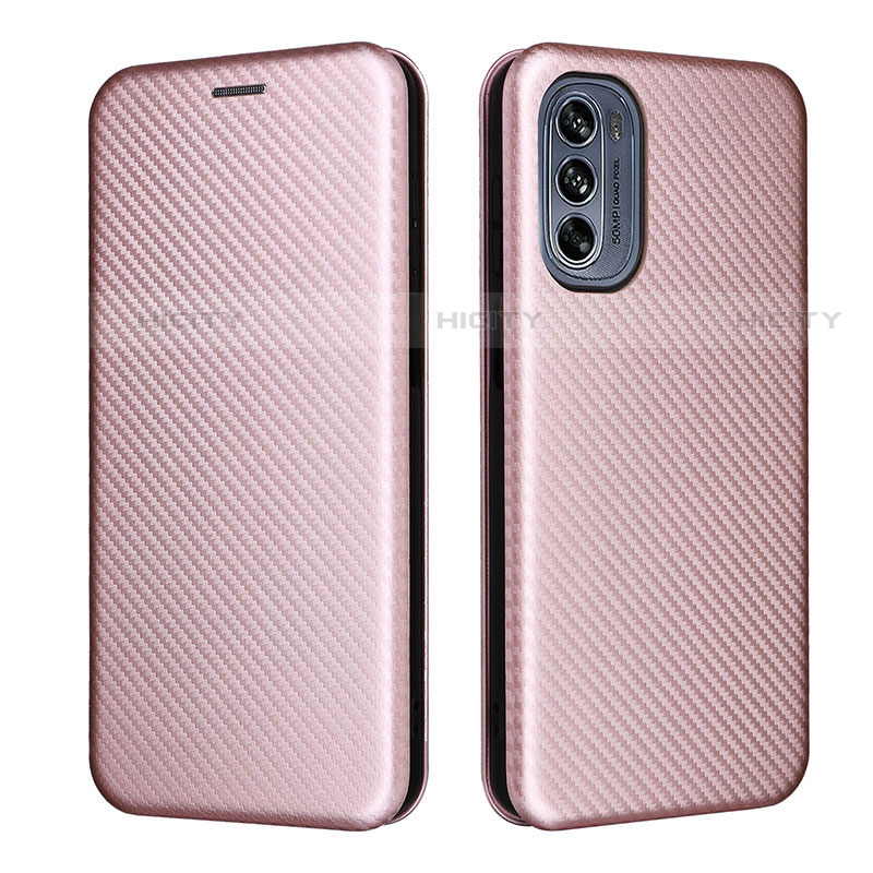 Funda de Cuero Cartera con Soporte Carcasa L02Z para Motorola Moto G62 5G