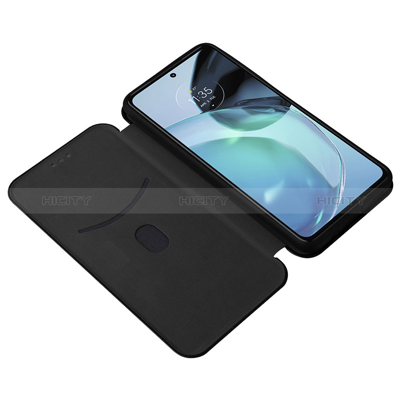 Funda de Cuero Cartera con Soporte Carcasa L02Z para Motorola Moto G72