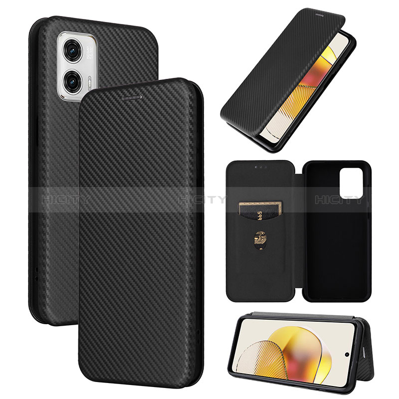 Funda de Cuero Cartera con Soporte Carcasa L02Z para Motorola Moto G73 5G