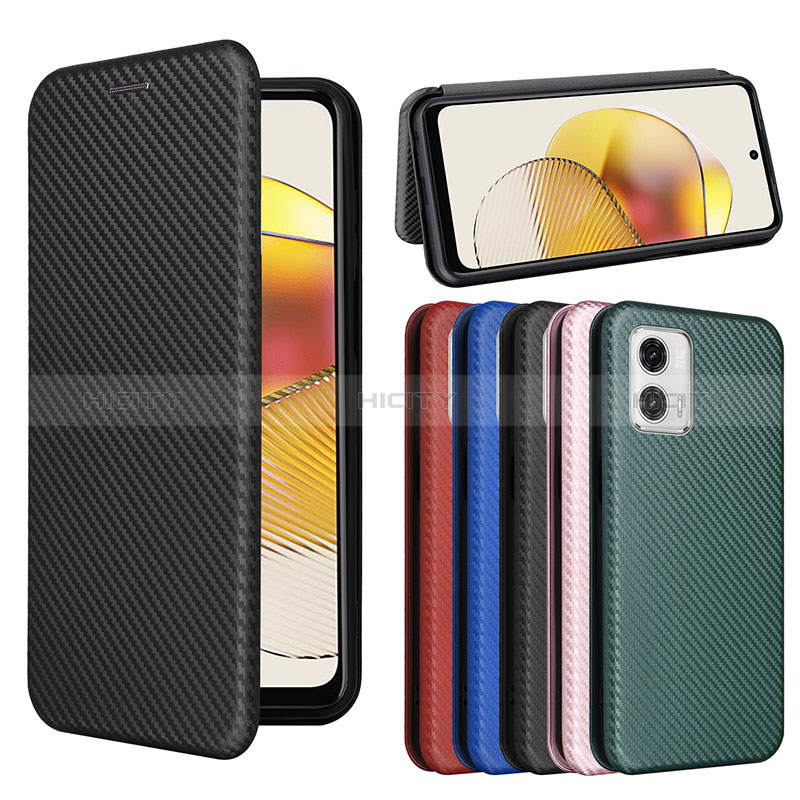 Funda de Cuero Cartera con Soporte Carcasa L02Z para Motorola Moto G73 5G