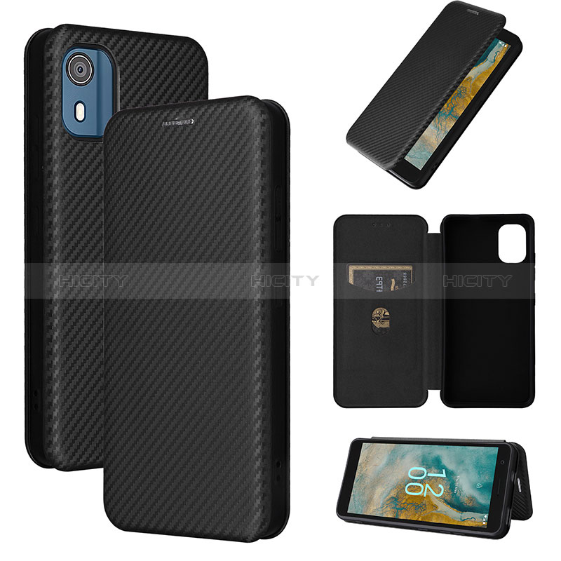 Funda de Cuero Cartera con Soporte Carcasa L02Z para Nokia C02