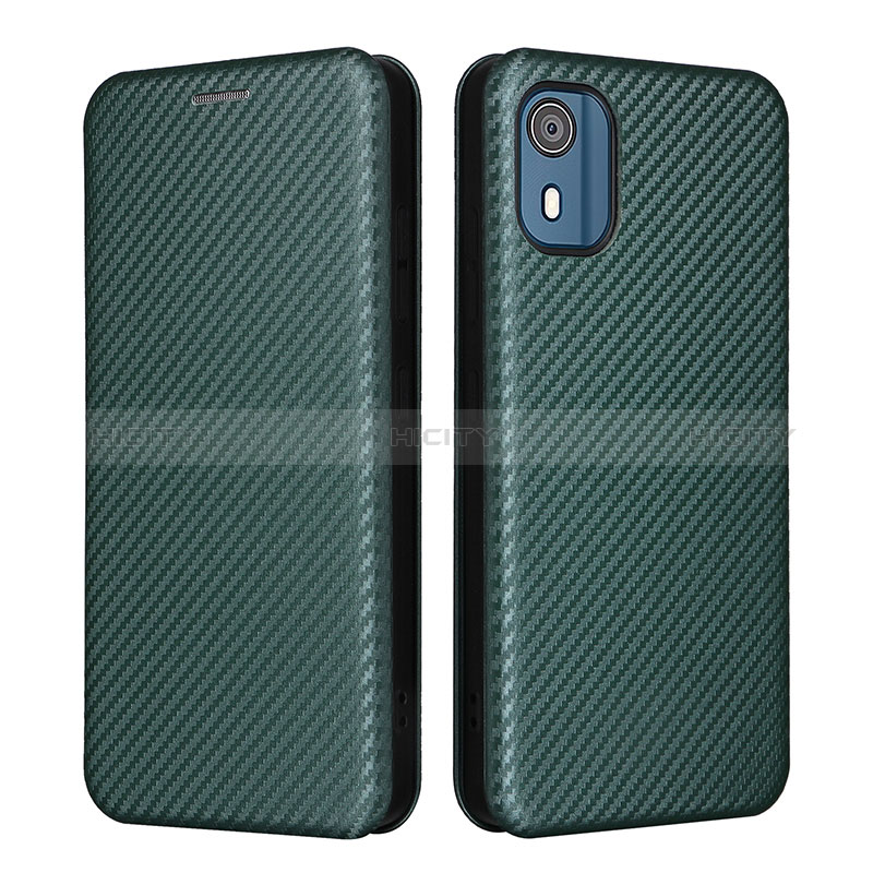 Funda de Cuero Cartera con Soporte Carcasa L02Z para Nokia C02