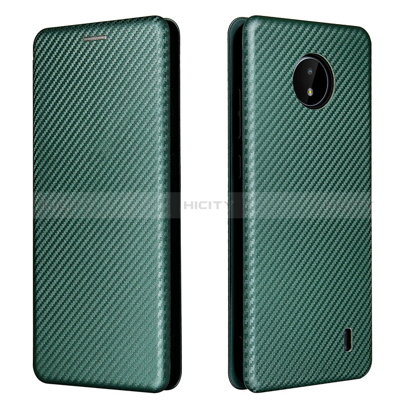 Funda de Cuero Cartera con Soporte Carcasa L02Z para Nokia C10