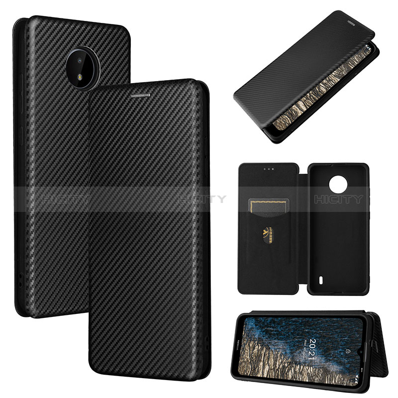 Funda de Cuero Cartera con Soporte Carcasa L02Z para Nokia C10