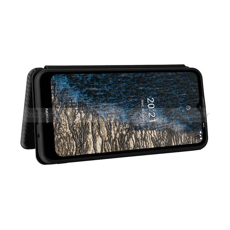 Funda de Cuero Cartera con Soporte Carcasa L02Z para Nokia C10