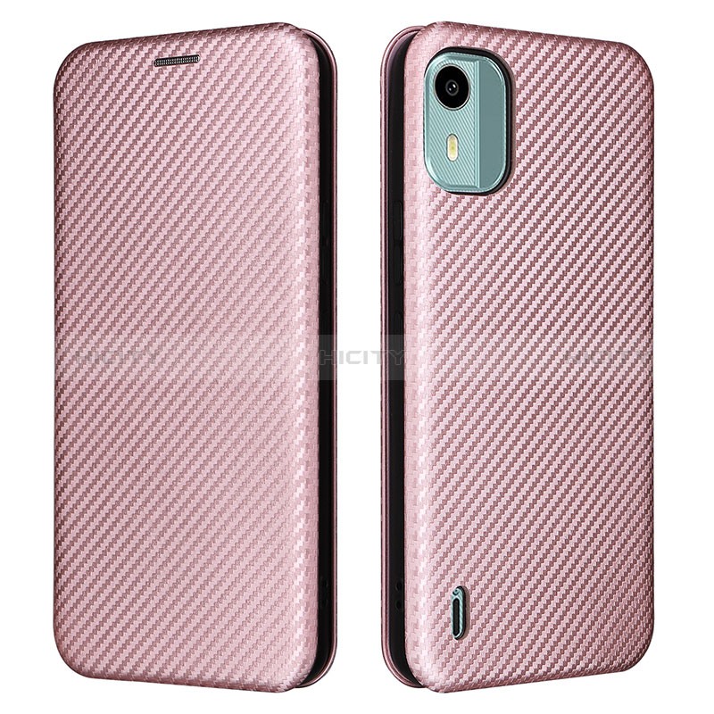 Funda de Cuero Cartera con Soporte Carcasa L02Z para Nokia C12