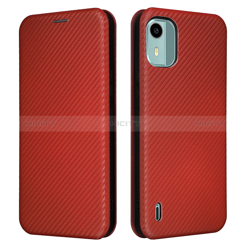 Funda de Cuero Cartera con Soporte Carcasa L02Z para Nokia C12