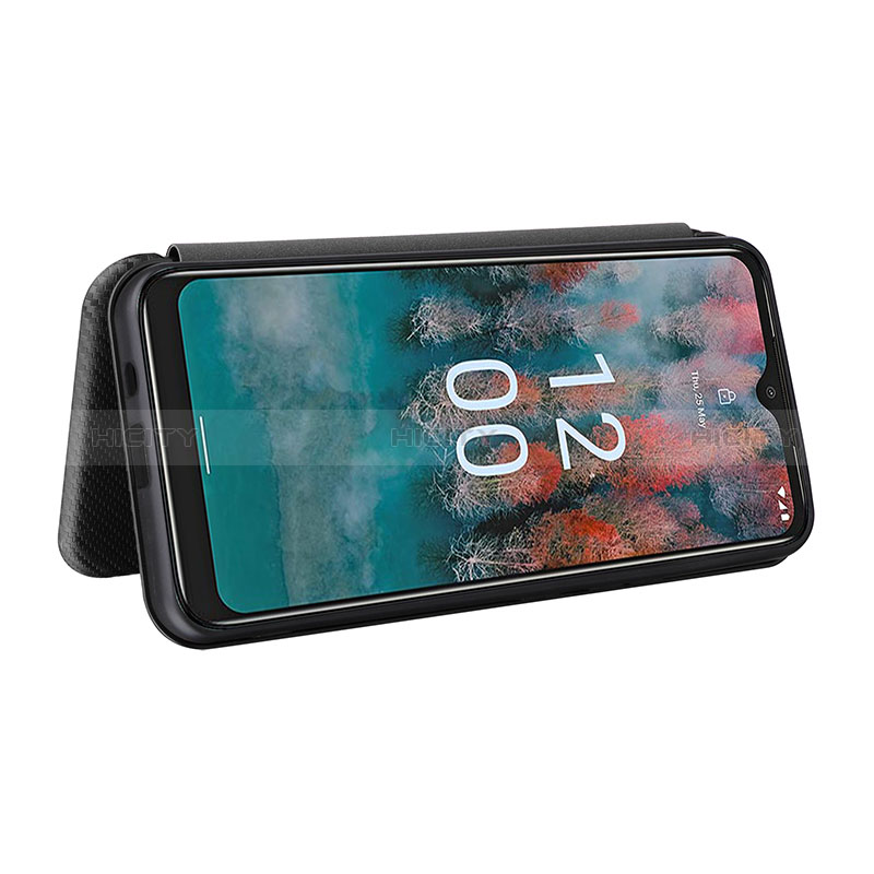 Funda de Cuero Cartera con Soporte Carcasa L02Z para Nokia C12