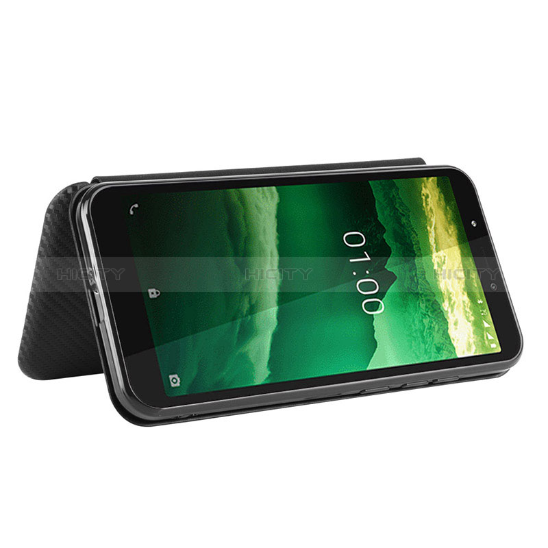 Funda de Cuero Cartera con Soporte Carcasa L02Z para Nokia C2