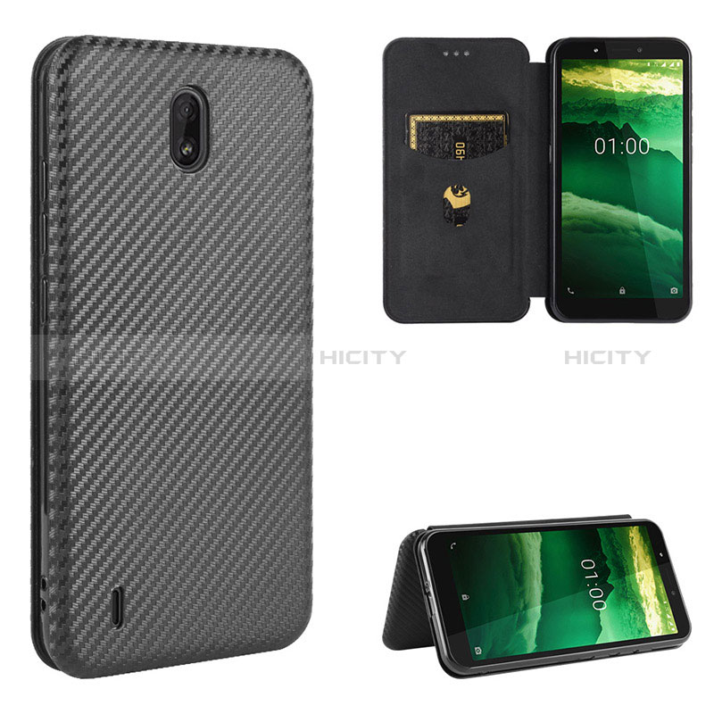 Funda de Cuero Cartera con Soporte Carcasa L02Z para Nokia C2