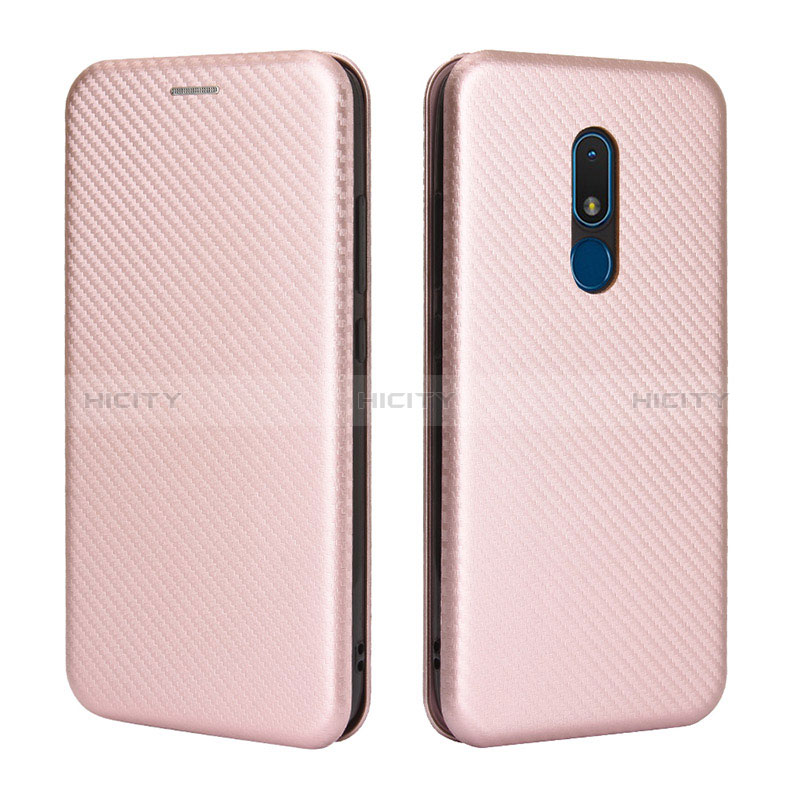 Funda de Cuero Cartera con Soporte Carcasa L02Z para Nokia C3