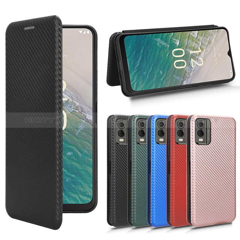 Funda de Cuero Cartera con Soporte Carcasa L02Z para Nokia C32