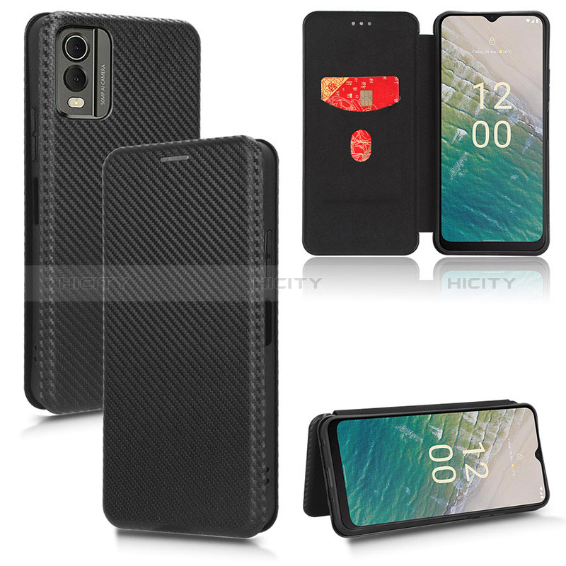 Funda de Cuero Cartera con Soporte Carcasa L02Z para Nokia C32