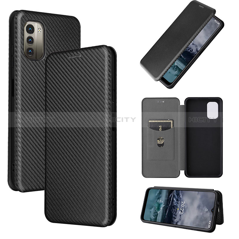 Funda de Cuero Cartera con Soporte Carcasa L02Z para Nokia G11