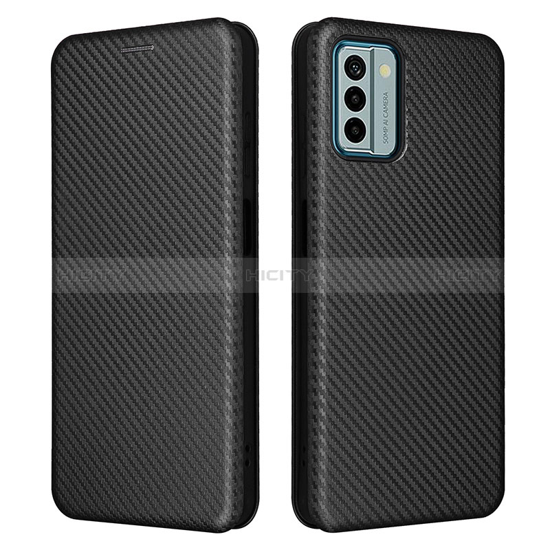 Funda de Cuero Cartera con Soporte Carcasa L02Z para Nokia G22 Negro